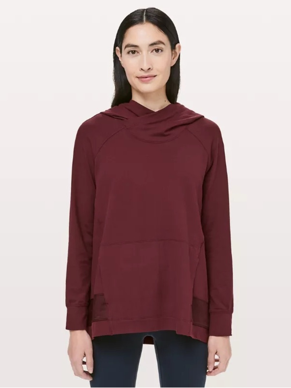 🍋 LULULEMON Starting Place Hoodie in Garnet Size 6